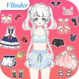 Vlinder Princess2 dressup game