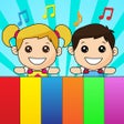 プログラムのアイコン：Kids piano sound touch
