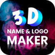 プログラムのアイコン：3D Name Art - 3D Logo mak…