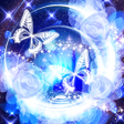 Programikonen: 月と蝶の幻想壁紙　Moonlight Fantas…