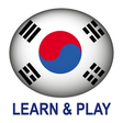 Learn and play. Korean words - vocabulary  games icon