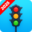 أيقونة البرنامج: GoTest: Thi bằng lái xe m…