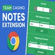 Team Casino Notes