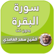 Иконка программы: سورة البقرة بصوت سعد الغا…