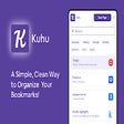 Kuhu - A Simple & Organized Bookmarks Manager