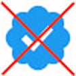ไอคอนของโปรแกรม: Hide Verified Tweets