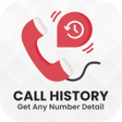 أيقونة البرنامج: Call History Any Number D…