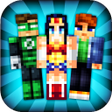 أيقونة البرنامج: Skins for Minecraft 2