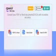 Convert PDF to Word icon