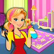 Ícone do programa: Barbie House Cleaning Gam…