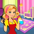 Barbie House Cleaning Games