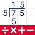 Programın simgesi: Long division  Multiplica…