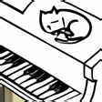 プログラムのアイコン：天使のピアノ