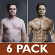 أيقونة البرنامج: Make Six Pack Photo 6 Abs…