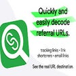 程序图标：URL Referral Decoder