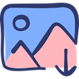 プログラムのアイコン：Image Downloader