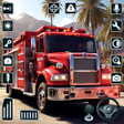 ไอคอนของโปรแกรม: Fire Truck Rescue Truck G…