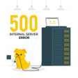 プログラムのアイコン：500 internal server error