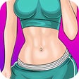 أيقونة البرنامج: Flat Stomach Workout for …