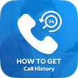 プログラムのアイコン：How to get call history T…