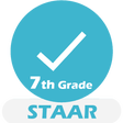 プログラムのアイコン：Grade 7 STAAR Math Test &…