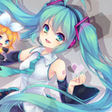 ไอคอนของโปรแกรม: Miku Chibi Wallpaper