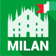 My Milan - Audio-guide  map with sights - Italy
