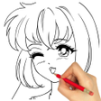 程序图标：Lets Draw Anime.Step by S…