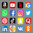 プログラムのアイコン：All Social Media Networks…