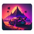 Retrowave car New Tab