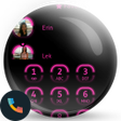 Programikonen: Theme Dialer Neon Pink