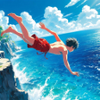 プログラムのアイコン：Cliff Flip Diving 3D - Sw…