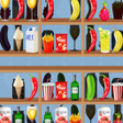Programikonen: Sort Shelves Puzzle
