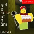 get a cake at 3 am BACKROOMS