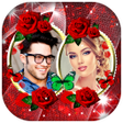 Programikonen: Red Rose Dual Photo Frame…