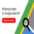 Icoon van programma: Maps Button for Google Se…