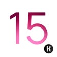 ไอคอนของโปรแกรม: IOS 15 widgets for KWGT P…