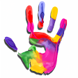 Baby Distractor: Finger Paint