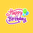 ไอคอนของโปรแกรม: Happy Birthday Wishes Mes…