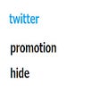 Programikonen: twitter promoted block
