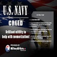 Icon of program: U.S. Navy Creed