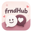 Ikona programu: FrndHub - Online Friendsh…