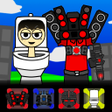 أيقونة البرنامج: Toilet Monster Music Make…