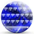 Keyboard Theme G Blue Galaxy
