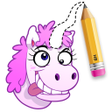 Programikonen: Draw one part - Puzzle ga…