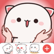 Иконка программы: Stickers de gatitos tiern…