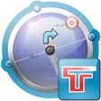 プログラムのアイコン：Compass: GPS, Search, Nav…