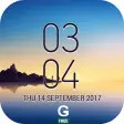 Galaxy Note8 Digital Clock Widget
