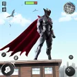 Flying Bat Superhero Man Games