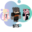 程序图标：Skin BTS for Minecraft PE